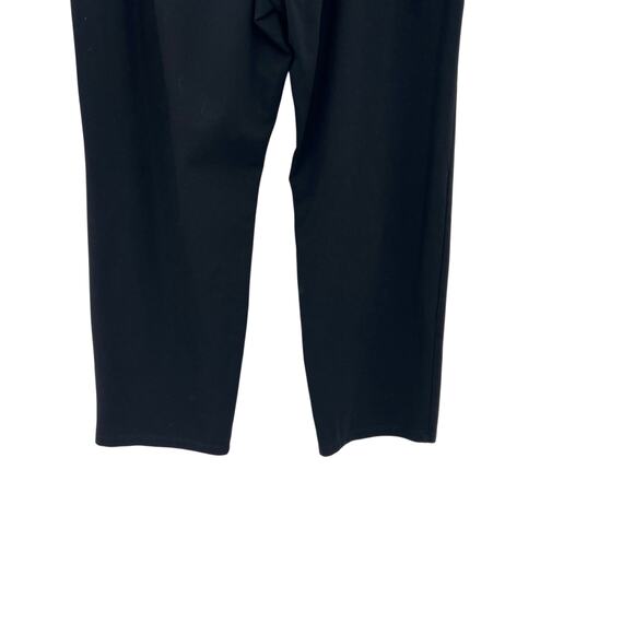 Eileen Fisher Pants Cropped Ankle Pull-On Ponte Knit Black Plus Size‎ 2X - Picture 7 of 10